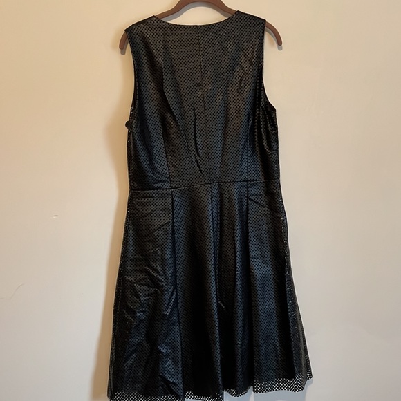 Calvin Klein faux leather dress size 12 - Picture 8 of 9